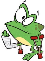 Suicide Frogs team badge